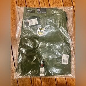 NWT 5.11 Tactical Apex pants 34/32 TDU Green regular fit.